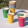 16 oz Bright Color Plastic Cups, Set of 24 by True