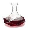 Seneca Crystal Faceted  Wine Decanter Viski