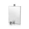 Harrison Slim Flask in Stainless Steel Viski