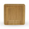 Bamboo Cheese Board and Knife Set Twine