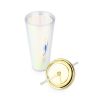 Iridescent Drink Tumbler Blush