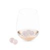 Rose Quartz Wine Gems Set of 6 by Twine