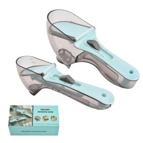 2pcs Adjustable Measuring Cups and Spoons