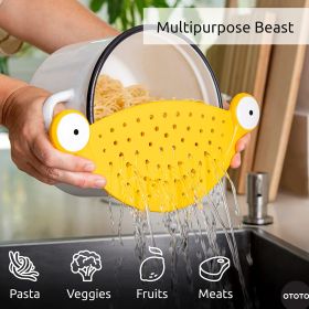 1pc Pasta Strainer BPA Free Food Strainer