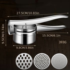 1pc 304 Stainless Steel Manual Juicer