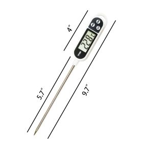 Food Grade Stainless Steel; Probe Type Electronic Thermometer