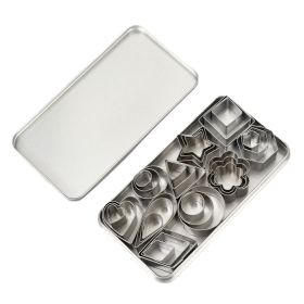 30pcs Mini Cookie Cutter Mold Fruit Cutting Mold