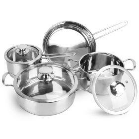 Stainless Steel Cookware Set  Dishwasher Safe