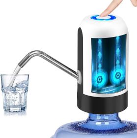 Water Bottle Pump 5 Gallon Water Bottle Dispenser USB Charging A