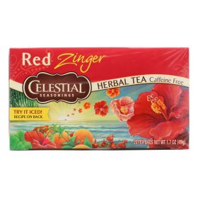 Celestial Seasonings Herbal Tea Caffeine Free Red Zinger - 20 Tea Bags