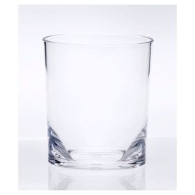 Oval Halo Tritan Glasses Drinking Set of 4, Plastic Drinking Glasses, BPA Free