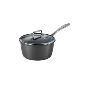 3 Qt. Hard Anodized Aluminum Nonstick Covered Sauce Pan