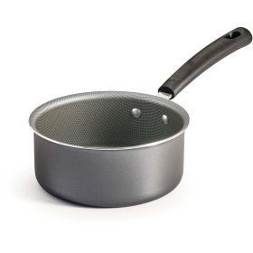 1 Quart Non-Stick Steel Gray Open Sauce Pan