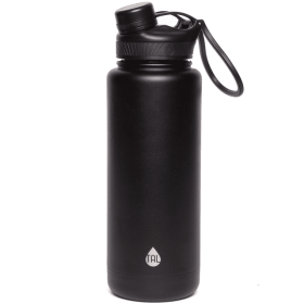 TAL Stainless Steel Ranger Water Bottle, Black