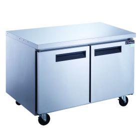 2 Door Commercial Undercounter Refrigerator