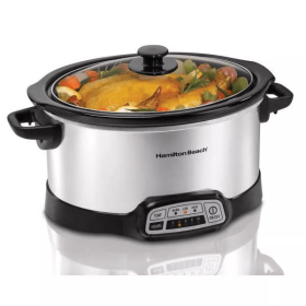 Programmable Slow Cooker Silver