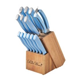 14-Piece Stainless Steel Knife Block Set