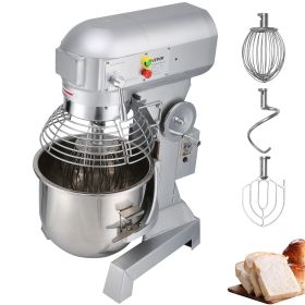 VEVOR Commercial Food Mixer 15Qt 600W 3 Speeds Adjustable