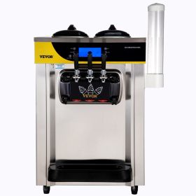 VEVOR Commercial Ice Cream Maker, 2200W Countertop Soft Serve Machine