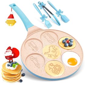 7-Cup Egg Pan Omelet Pans Pancake Pan for Kids