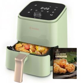 2 Quart Small Air Fryer, 1200W Touchscreen Compact Air Fryer Oven