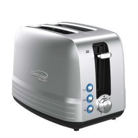 Stainless Steel Toaster, Silver