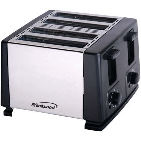 4 Slice Toaster - Black