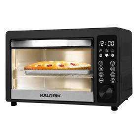 22-Quart Digital Touchscreen Air Fryer Toaster Oven, Black