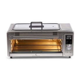 6-in-1 Electric Indoor Grill and Air Fryer Toaster Oven