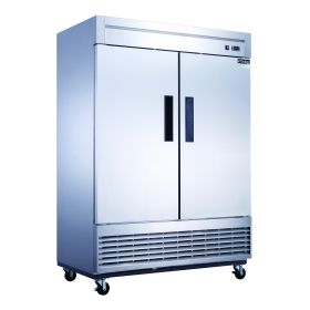 . Commercial Upright Reach-in Refrigerator with 2 doors