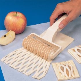 Pastry Lattice Roller Cutter; Pie Pastry Dough Cutter