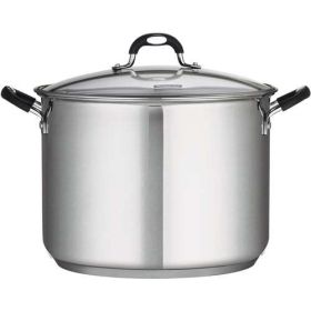 Stainless Steel Covered Stock Pot