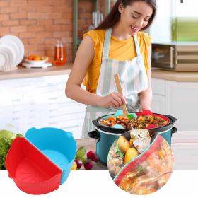 Silicone Slow Cooker Partition Tank Slow Cooker Silicone Divider