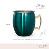 Emerald Moscow Mule Mug by Twine