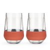 Wine FREEZE XL in Terra Cotta (set of 2) by HOST