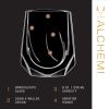 Alchemi Aerating Wine Tasting Glass Viski