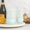 Champagne FREEZE in Seafoam Tint (set of 2) by HOST