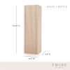 1-Bottle Wooden Wine Box by Twine