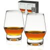 Raye Weighted Crystal Whiskey Glasses Viski