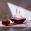 Seneca Crystal Faceted  Wine Decanter Viski