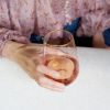 Rose Crystal Stemless Wine Glass Set by Twine