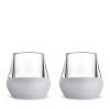 Glass FREEZE Tasting Glass (set of two) in Gray by HOST