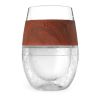 Wine FREEZE Cooling Cup in Wood Cup by HOST