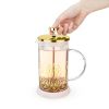 Riley Casablanca Glass Tea Press Pot by Pinky Up