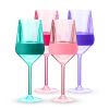 Wine FREEZE Stemmed  in Tinted Set (set of 4) by HOST