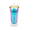 Iridescent Drink Tumbler Blush