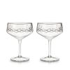 Admiral Crystal Coupe Glasses Viski