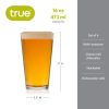 Pint Glass set of 6 by True