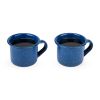 Blue Enamel Shot Glass Set by Foster & Rye