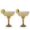 Artistico Recycled Margarita Glass Set by Twine Living